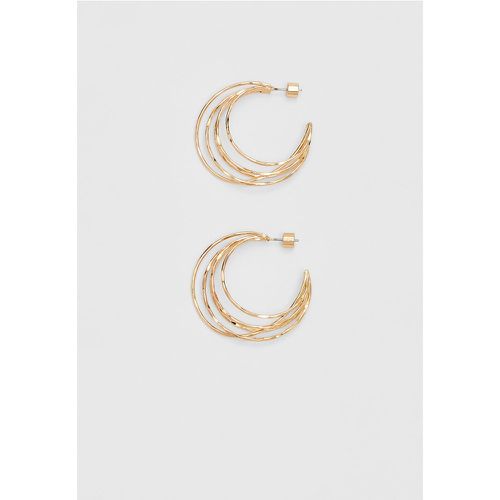 Boucles d’oreilles anneaux et cercles OS - Stradivarius - Modalova