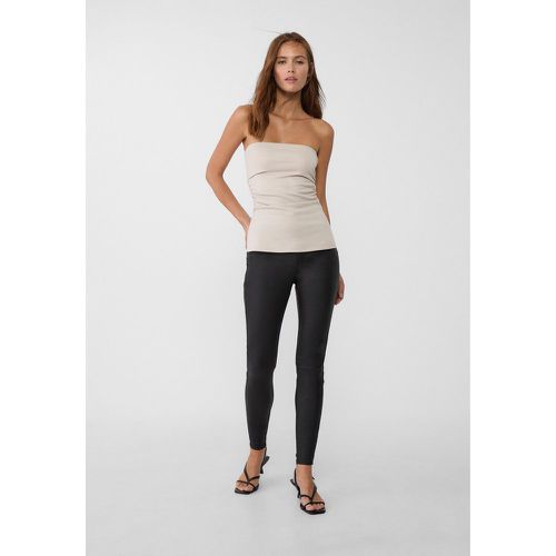 Pantalon enduit push-up 32 - Stradivarius - Modalova