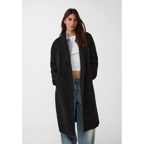 Manteau midi avec ceinture XS - Stradivarius - Modalova