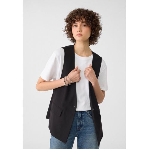 Veste sans manches regular avec poches XS - Stradivarius - Modalova