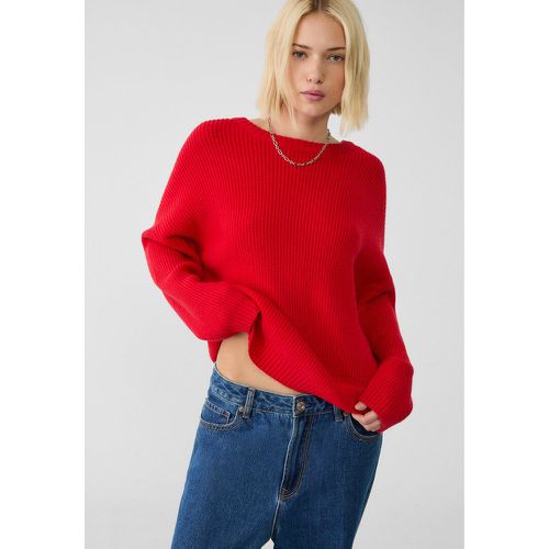 Stradivarius Pull maille Rouge XS - Stradivarius - Modalova