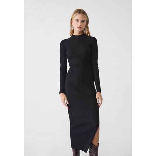 Robe en maille à col roulé XS - Stradivarius - Modalova