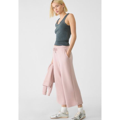 Jupe-culotte fluide en tissu doux XS - Stradivarius - Modalova