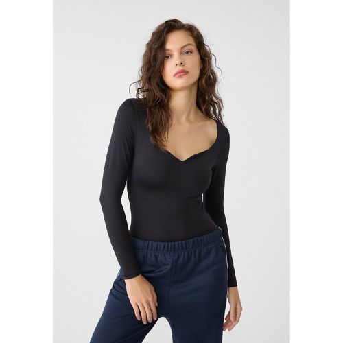 Body à décolleté cœur XS - Stradivarius - Modalova