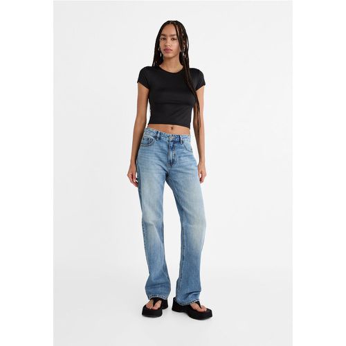 Jean regular taille mi-basse 32 - Stradivarius - Modalova