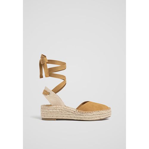 Espadrilles nouées 37 - Stradivarius - Modalova