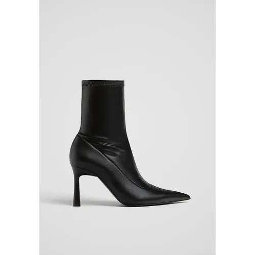 Bottines à talon aiguille élastiquées 40 - Stradivarius - Modalova