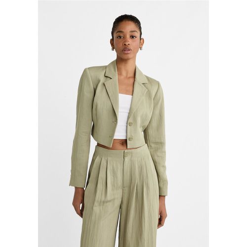 Blazer cropped avec nœud XL - Stradivarius - Modalova