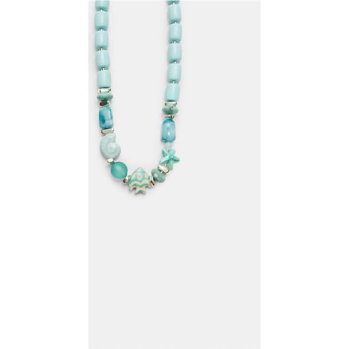 Collier de perles poisson OS - Stradivarius - Modalova