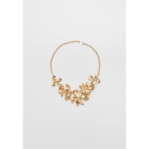 Collier grandes fleurs OS - Stradivarius - Modalova