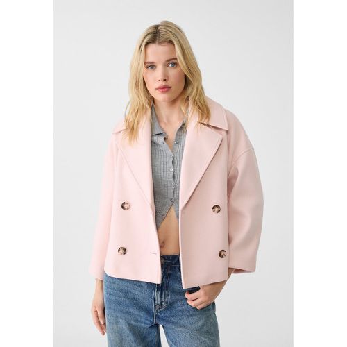 Manteau court croisé XS - Stradivarius - Modalova