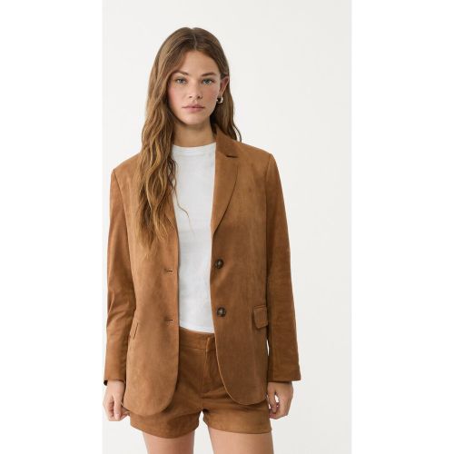 Blazer en suédine XS - Stradivarius - Modalova