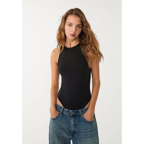 Body en polyamide encolure américaine XS - Stradivarius - Modalova