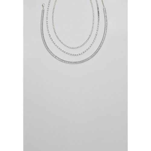 Lot 3 colliers brillants OS - Stradivarius - Modalova