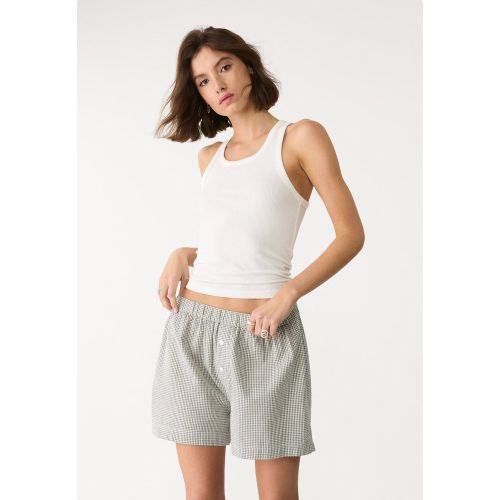 Short style caleçon à carreaux vichy XS - Stradivarius - Modalova