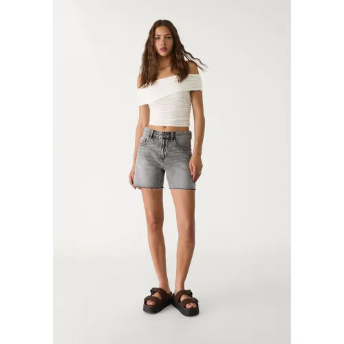 Bermuda en jean 32 - Stradivarius - Modalova