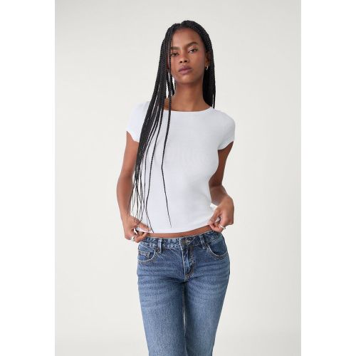 T-shirt à col bateau XS - Stradivarius - Modalova