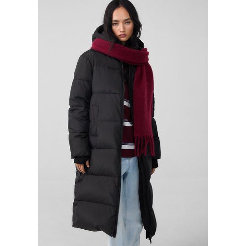 Manteau long matelassé avec duvet XS - Stradivarius - Modalova