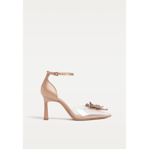 Chaussures à talon en vinyle 35 - Stradivarius - Modalova