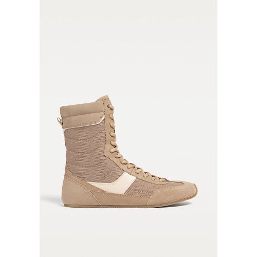 Bottines en cuir 35 - Stradivarius - Modalova