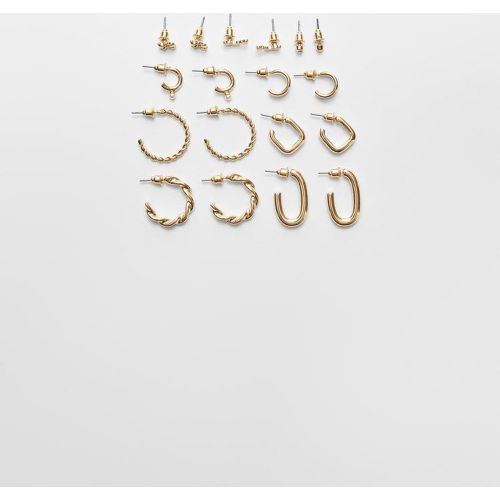 Lot de 9 paires de boucles d’oreilles ours OS - Stradivarius - Modalova