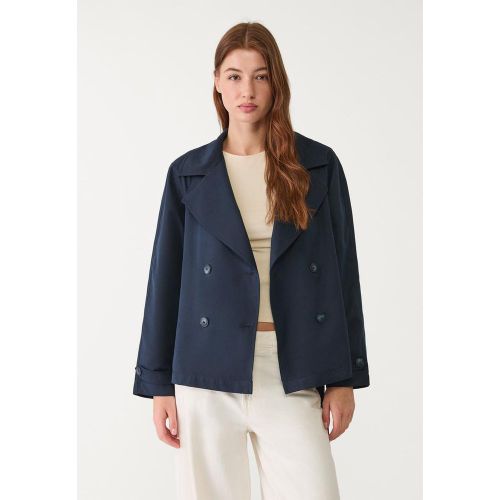 Trench court fluide avec ceinture XS - Stradivarius - Modalova