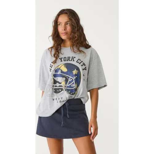 T-shirt oversize NYC XS - Stradivarius - Modalova