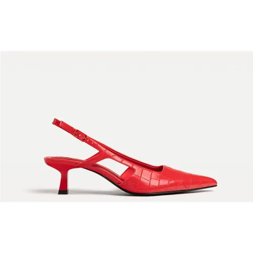 Chaussures kitten heels type mules 35 - Stradivarius - Modalova