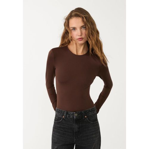 Body en polyamide à manches longues XS - Stradivarius - Modalova