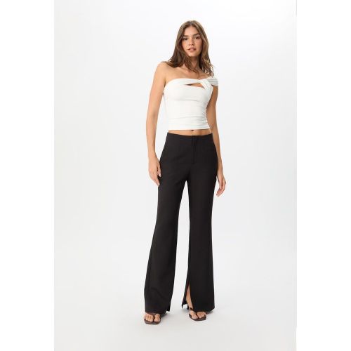 Pantalon de ville flare split 32 - Stradivarius - Modalova
