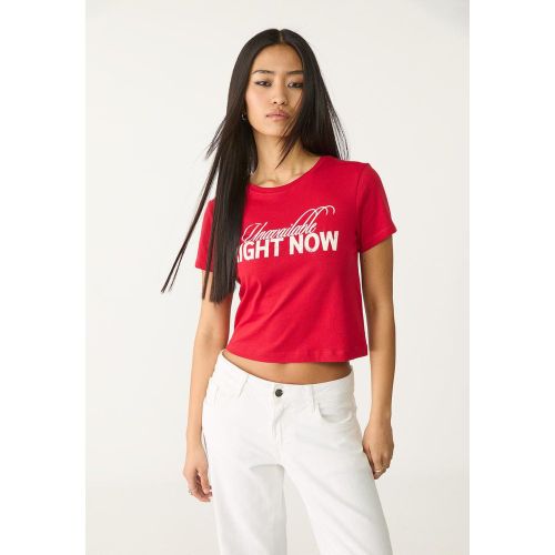 T-shirt à texte positionné XS - Stradivarius - Modalova