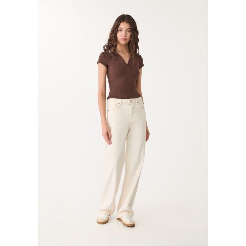 Stradivarius Polo basique Marron S - Stradivarius - Modalova