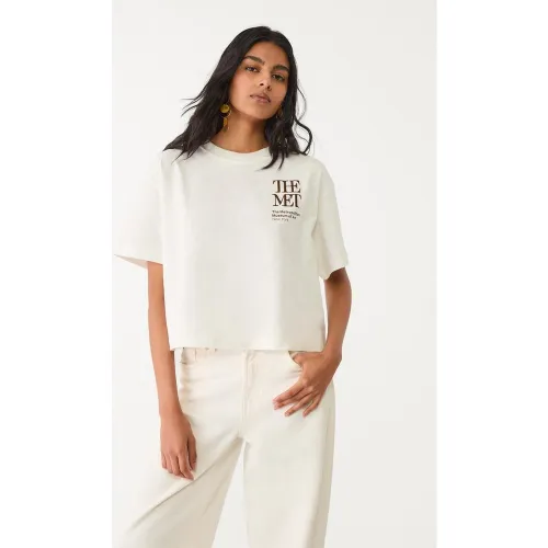 T-shirt court The Met XS - Stradivarius - Modalova