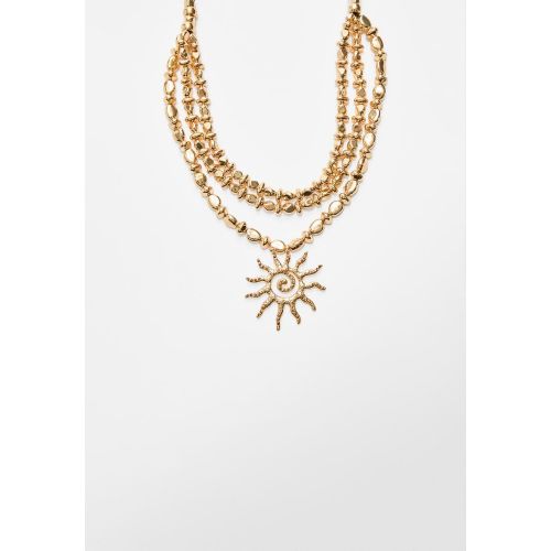 Collier long soleil OS - Stradivarius - Modalova