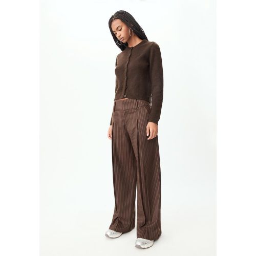 Pantalon habillé à taille rayée 32 - Stradivarius - Modalova