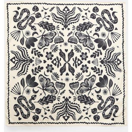 Foulard imprimé Écru OS - Stradivarius - Modalova
