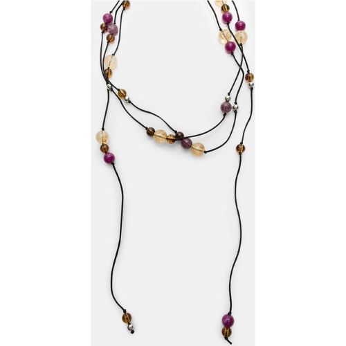 Collier cordons perles OS - Stradivarius - Modalova