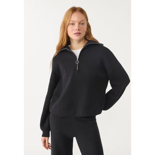 Pull en maille zippé XS - Stradivarius - Modalova