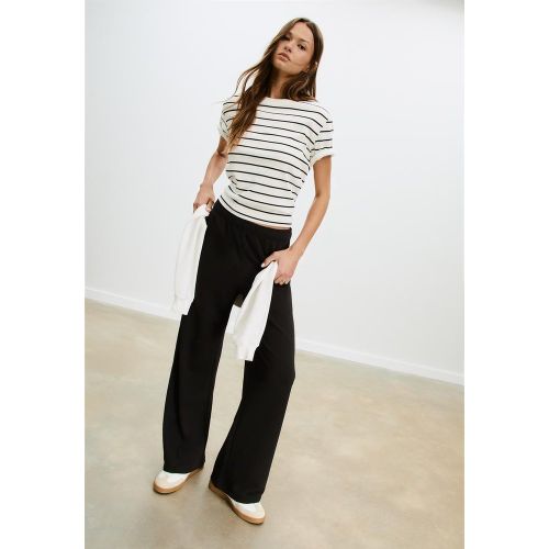 Pantalon jogger wide leg XS - Stradivarius - Modalova