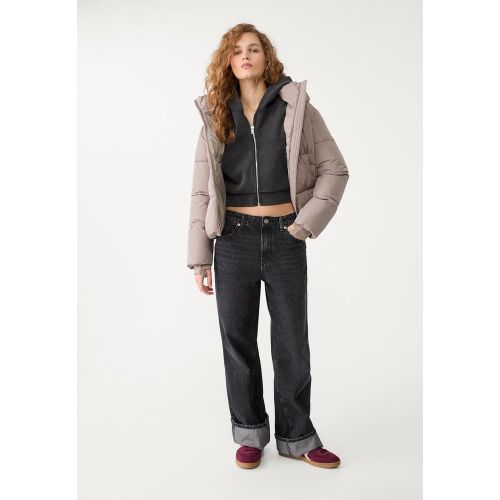 Doudoune basique à capuche XS - Stradivarius - Modalova