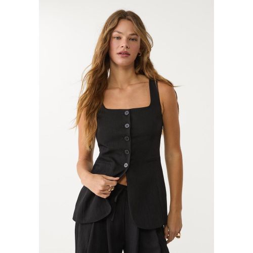 Gilet fluide texturé XS - Stradivarius - Modalova