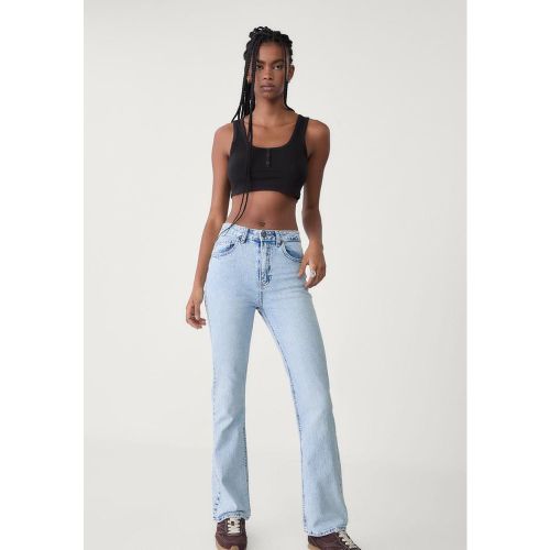Jean regular taille haute décontracté 32 - Stradivarius - Modalova