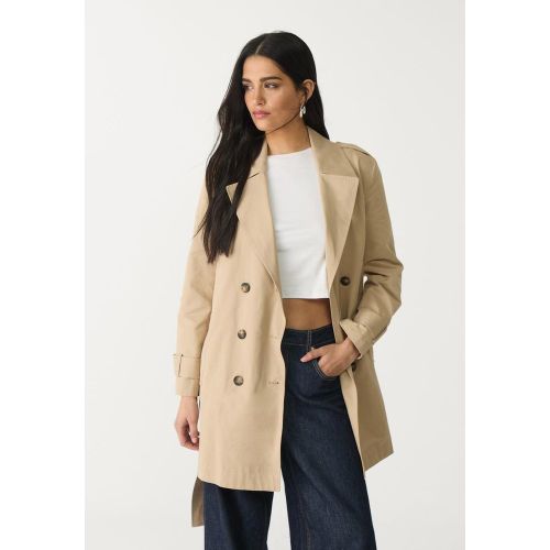 Trench regular basique ceinture XS - Stradivarius - Modalova