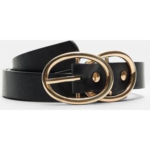 Ceinture à double boucle 70 - Stradivarius - Modalova