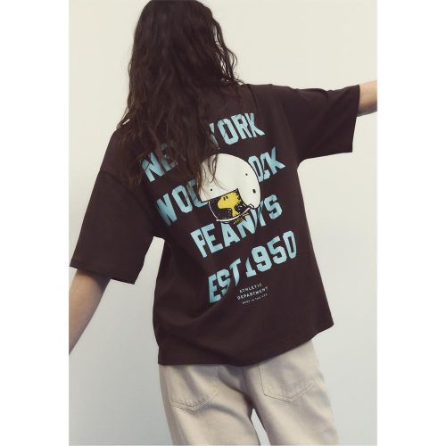 T-shirt manches courtes peanuts XS - Stradivarius - Modalova