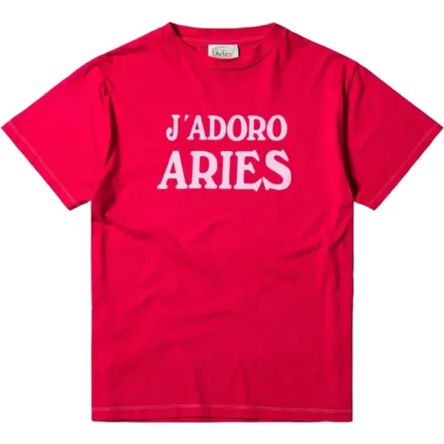 Aries - Tops > T-Shirts - Red - Aries - Modalova