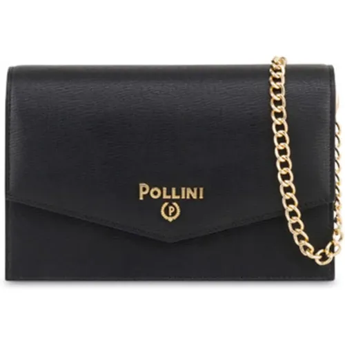 Pollini - Bags > Clutches - Black - Pollini - Modalova