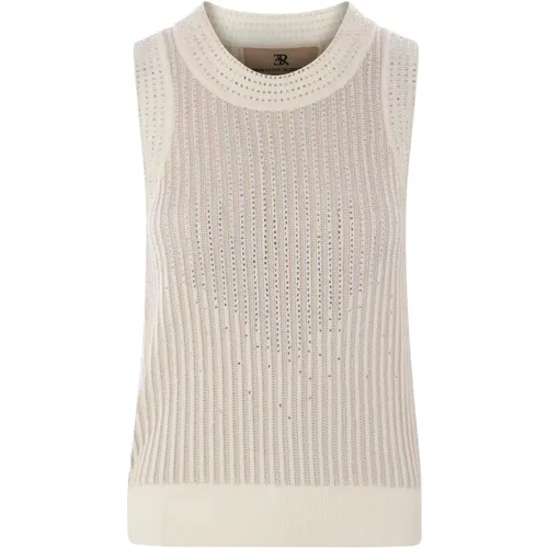 Tops > Sleeveless Tops - - Ermanno Scervino - Modalova