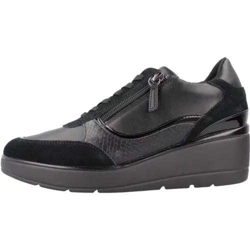 Geox - Shoes > Sneakers - Black - Geox - Modalova