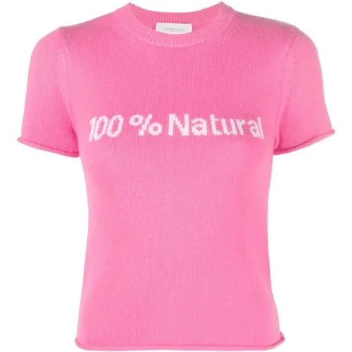 Sportmax - Tops > T-Shirts - Pink - SPORTMAX - Modalova